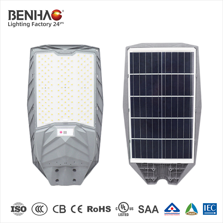 Hurricane Proof Solar LED Street Light 300W Wind Resistance 50m/S for Coastal Area Highway