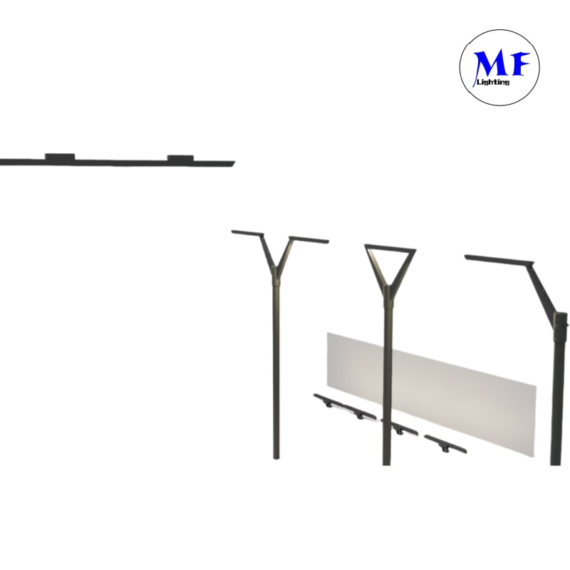 Factoty Price Alu. Waterproof Fast Installation PV Road Squares Sidewalks Wall Integrated Parking Courtyard LED Solar Garden Street Lamp Street Light