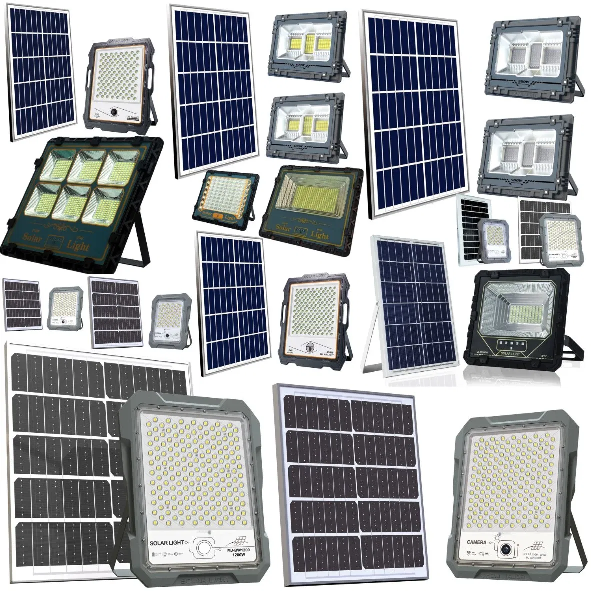 Yaye CE China Solar Factory Supplier 1000/800/600/500/400/300/200/150/100/50/1500W WiFi CCTV Camera ABS Waterproof Aluminum LED Flood Wall Garden Lawn Light