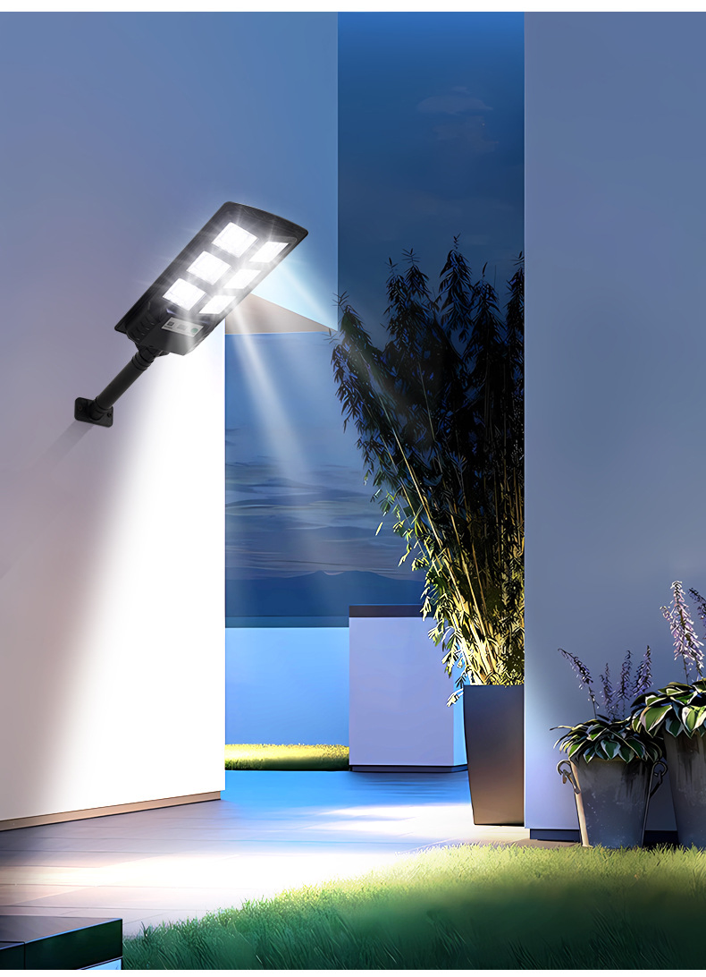 APP Controlled LED Solar Street Light for Park and Public Areas