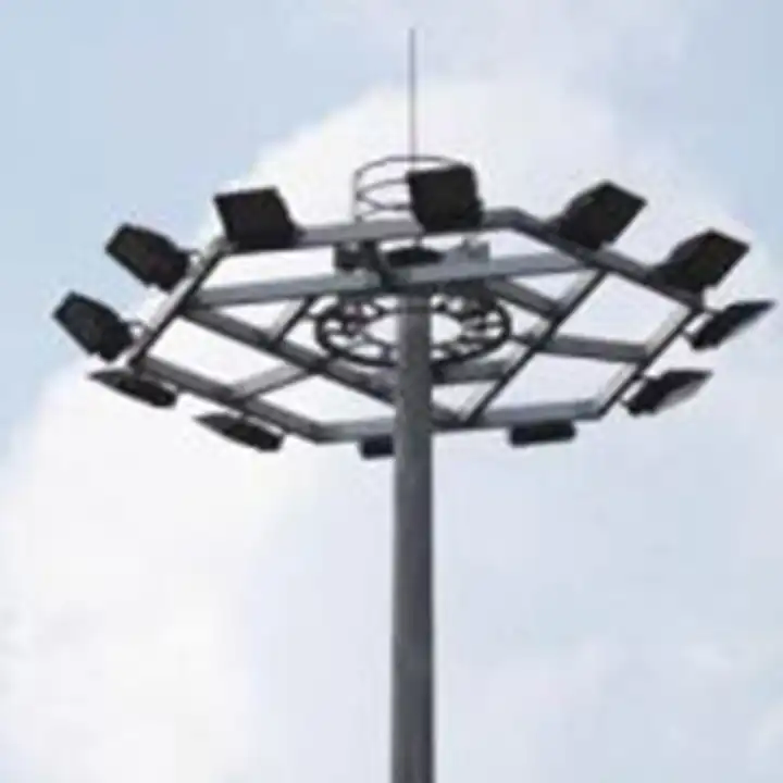 Solar Street Light with High Mast Floodlight for Sports Areas