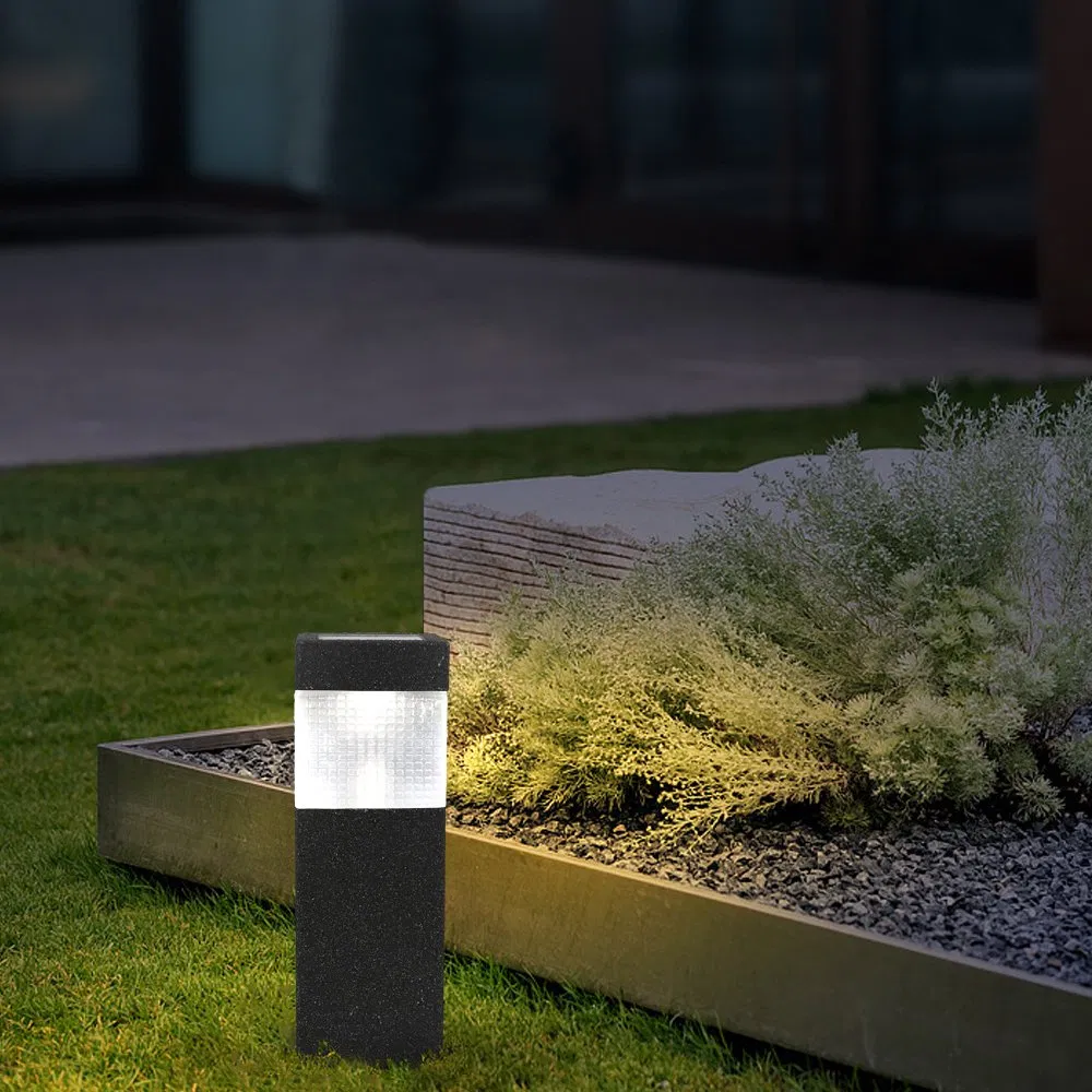 China Lawn Path Outdoor Square Solar Stone Power Garden Light