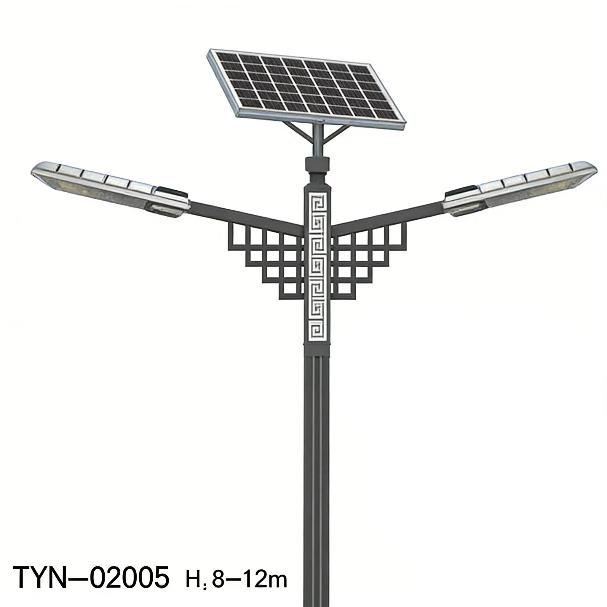 Solar Power Post Split Solar LED Street Light for Pathway