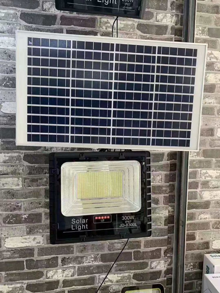 300W 200W High Quality Waterproof Outdoor Wall Solar Reflector Solar LED Flood Garden Lights