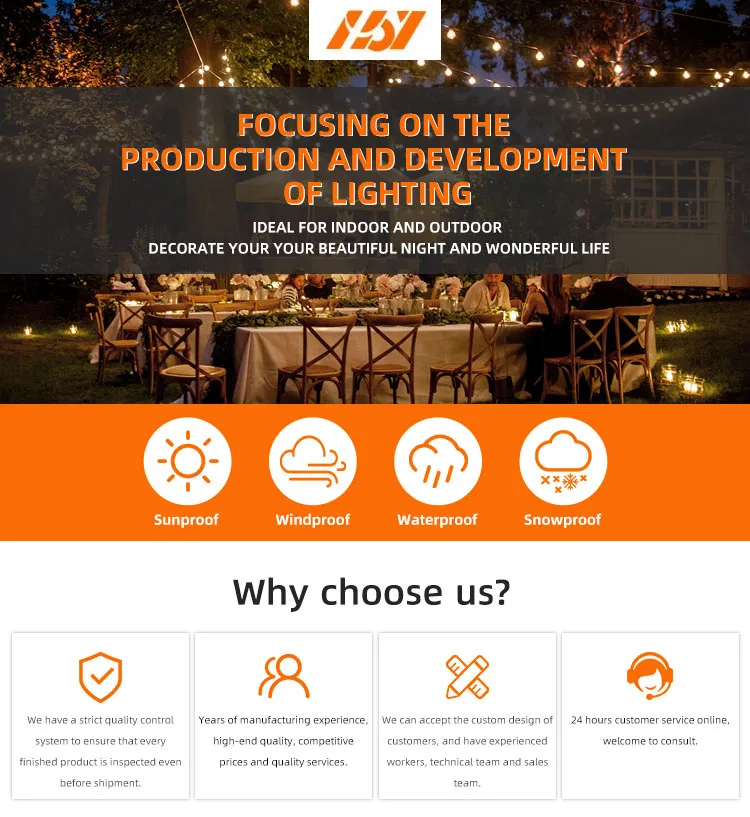 Bamboo Woven Solar String Lights