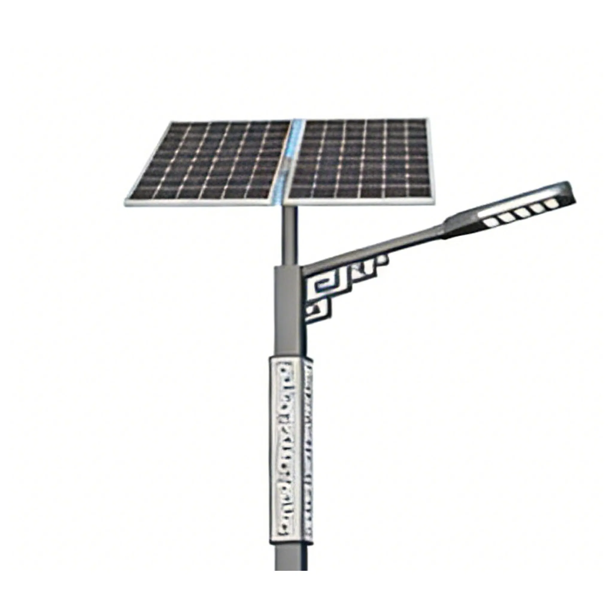 Eco-Chic Solar Path Light Featuring Traditional Chinese Knot Accents