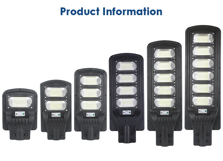 Solar Street Light Parameters