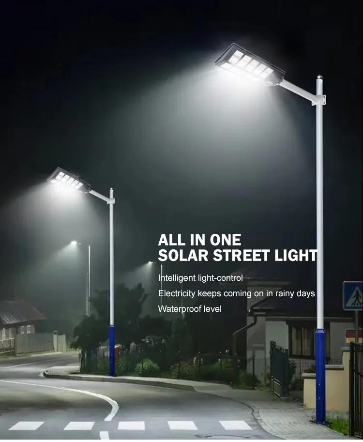 Solar LED Street Light View 1