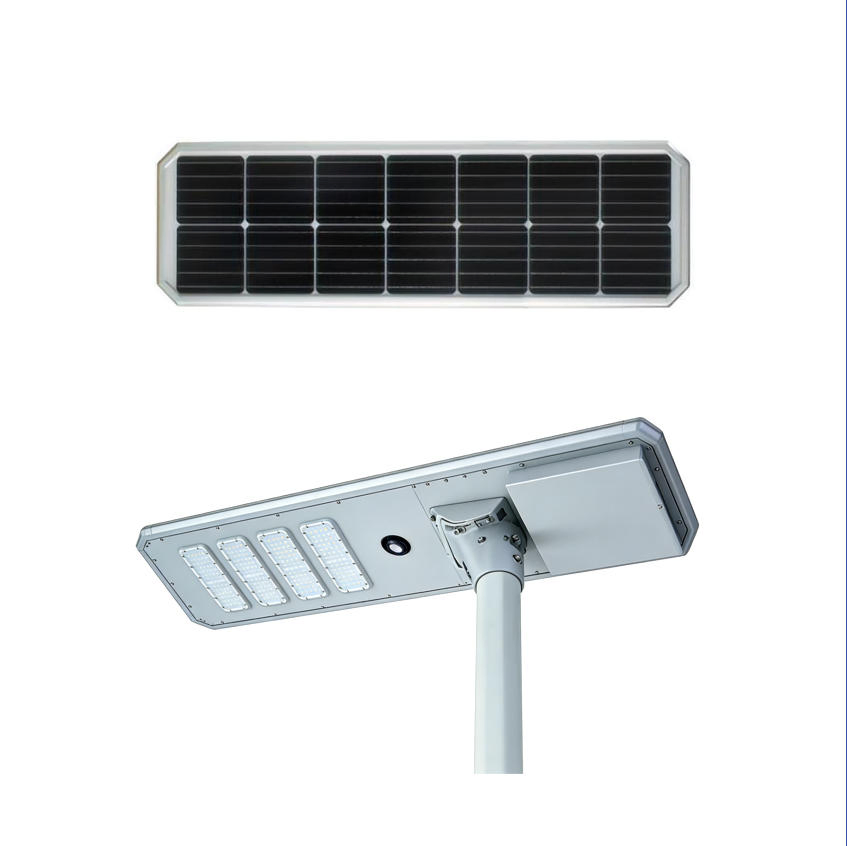 60W Smart High Brightness Durable All in One Solar Street Light for Commercial Use