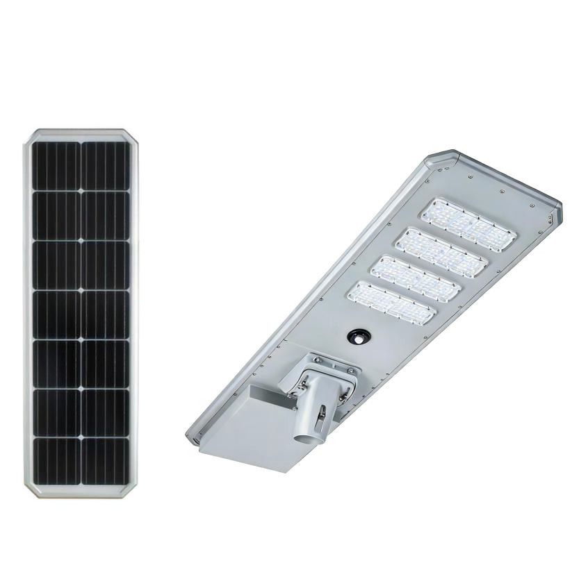 60W Smart High Brightness Durable All in One Solar Street Light for Commercial Use