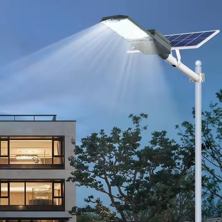 Super Bright Split Solar Light Customize Outdoor High Lumen Dusk to Dawn Solar Parking Lot Flood Lights 400W 500W 600W