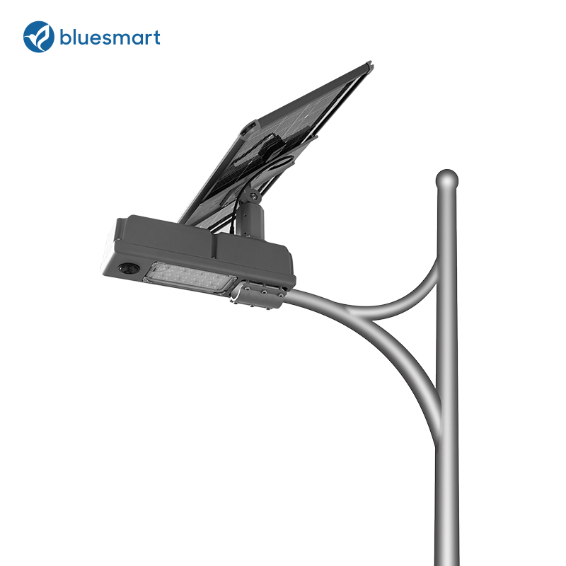 60W RoHS Certification Outdoor 9000lm Solar Powered LED Street Light for Remote Area