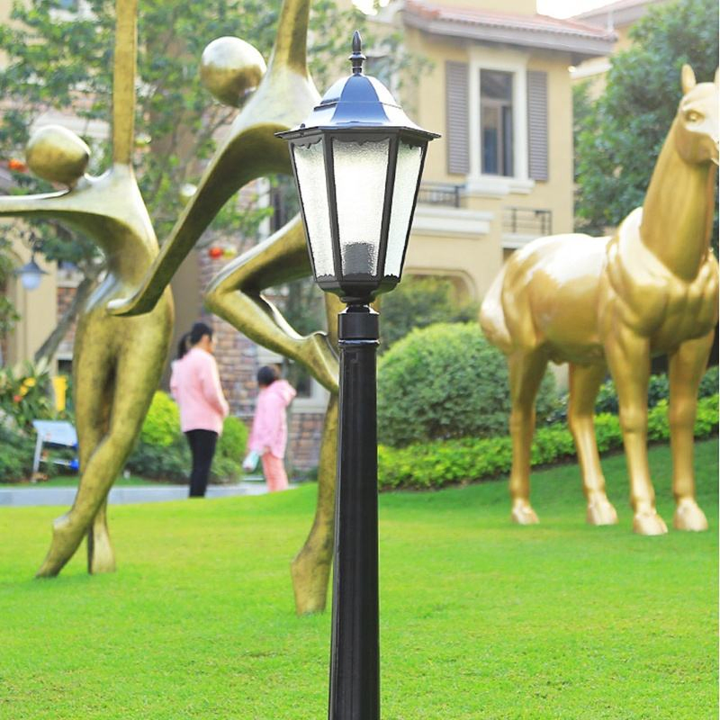 Baoyang Powered Lamp Lantern Waterproof LED Garden Lights Landscape Path Yard Pathway Outdoor Solar Lawn Light