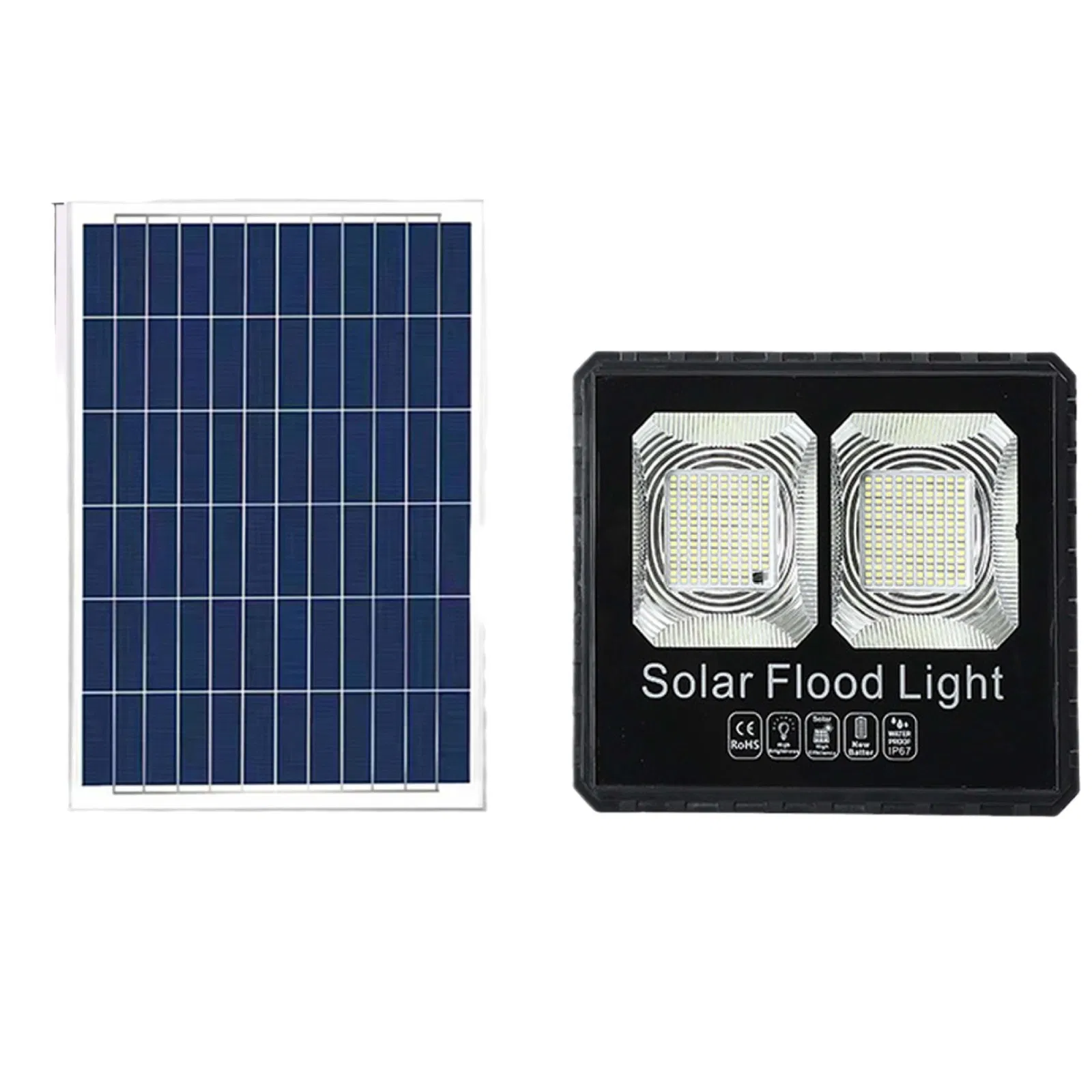 Solar Panel LED Solar Spotlight with 270° Adjustable Angle for Garden Tree/Exterior Wall IP65 Waterproof OEM Logo