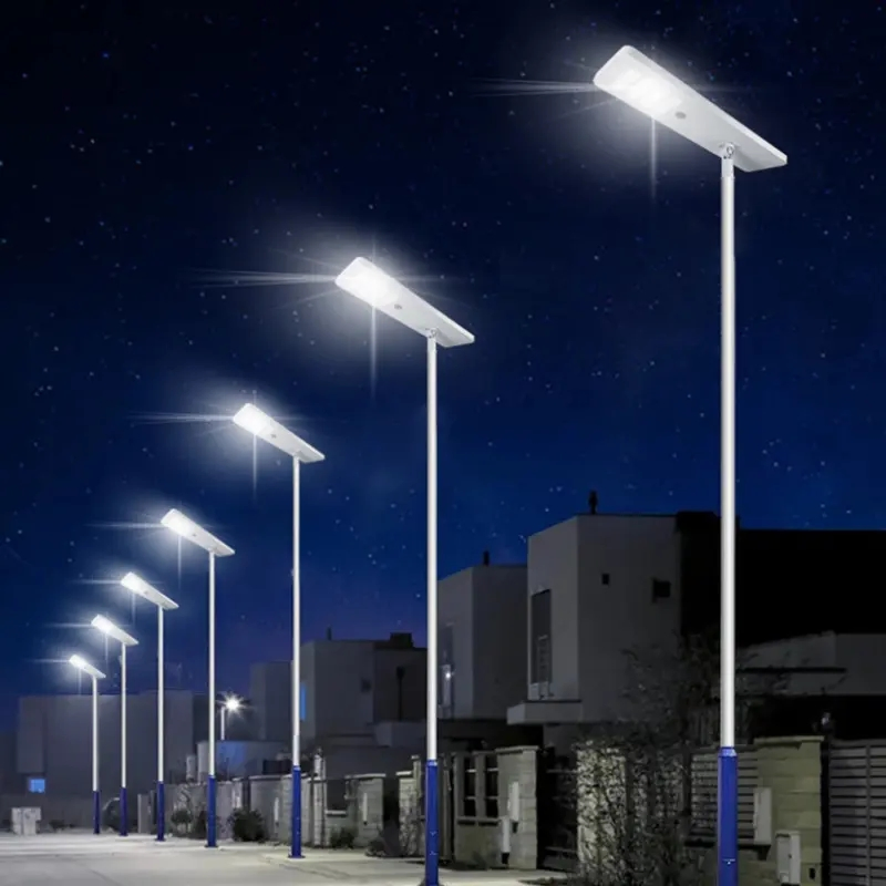 Integrated All in One Solar Light for Enhancing Security in Outdoor Areas