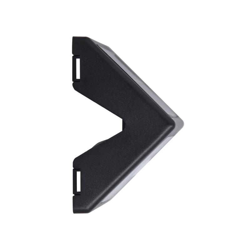 Wall Light Solar Black Sensor 400 Lumens 5000K