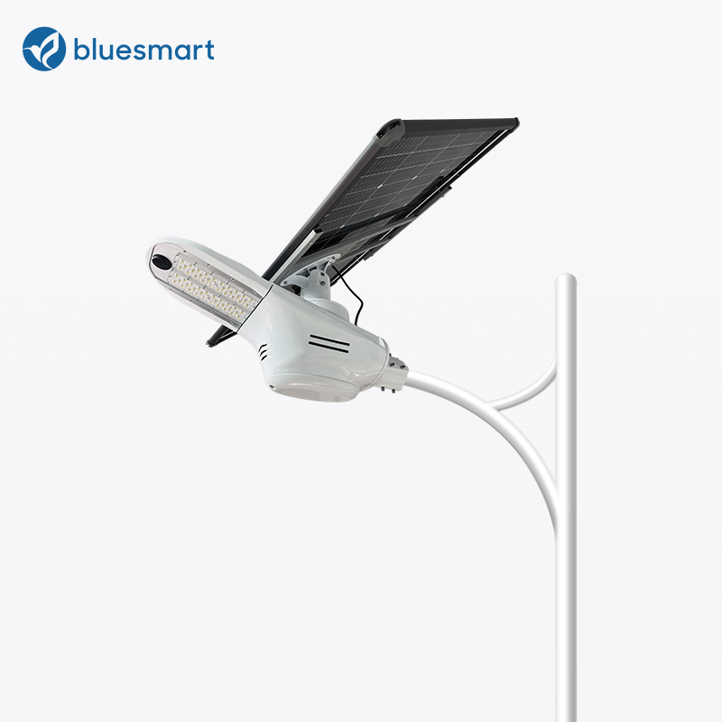 Bluesmart IP65 Outdoor Indoor Solar Powered LED Solar Street Lantern Light for Parking Lot Garden and Home