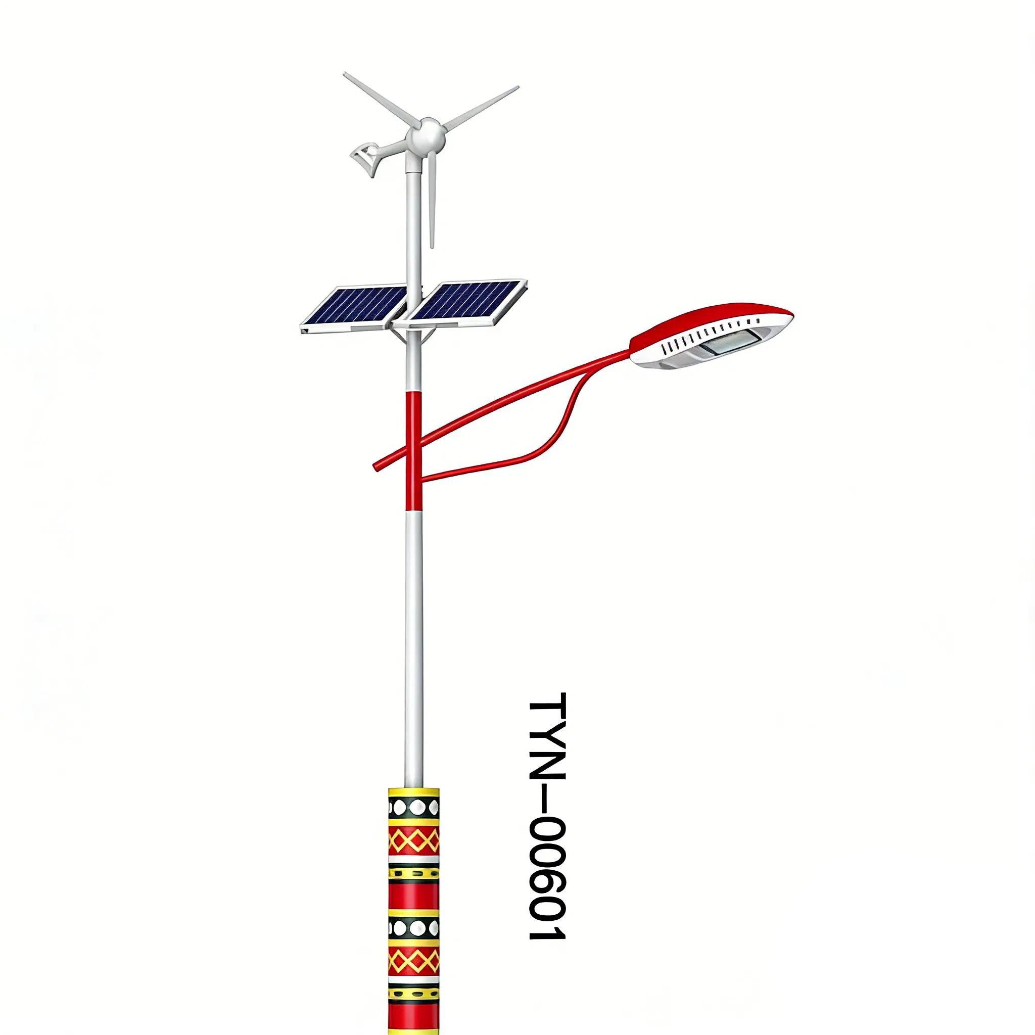 Solar Power Post Split Solar LED Street Light for Pathway