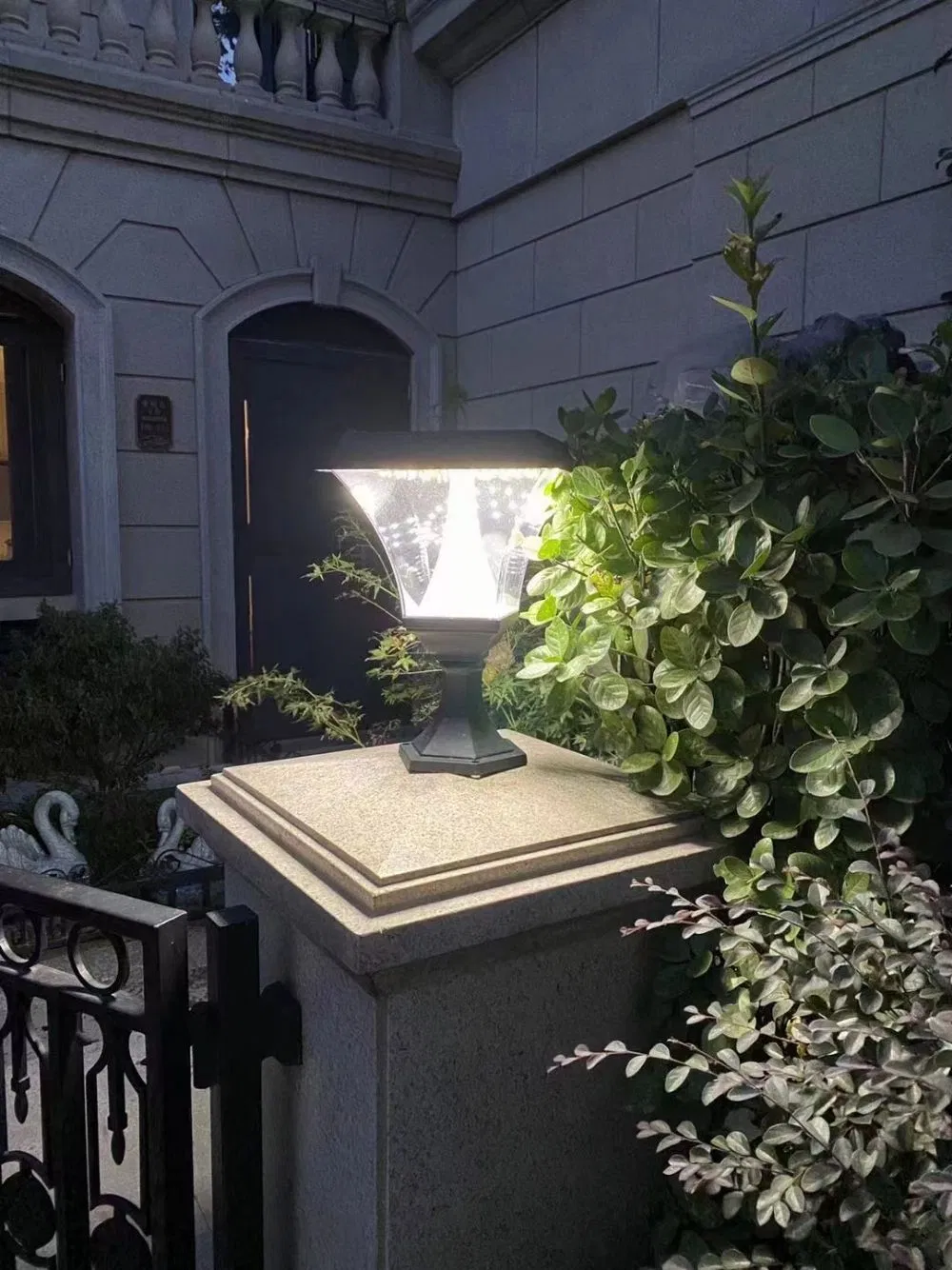 Solar Pillar Light Dimension