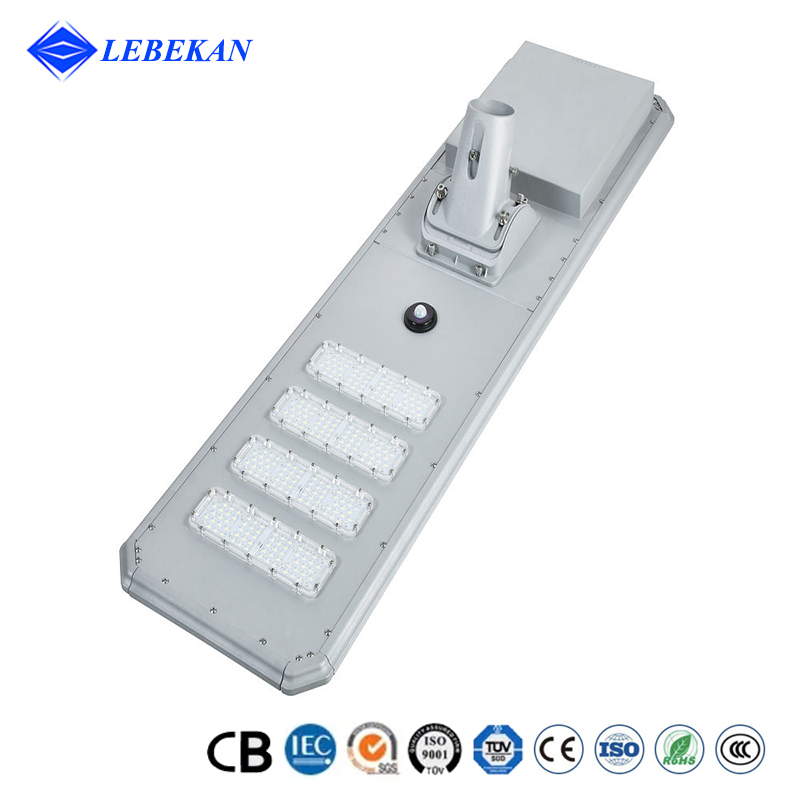 Angle Adjustable Battery Operate 60W 80W LED Street Solar Powered Spotlight Outdoor