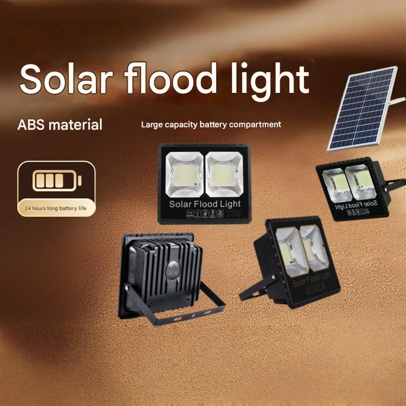 Solar Panel LED Solar Spotlight with 270° Adjustable Angle for Garden Tree/Exterior Wall IP65 Waterproof OEM Logo