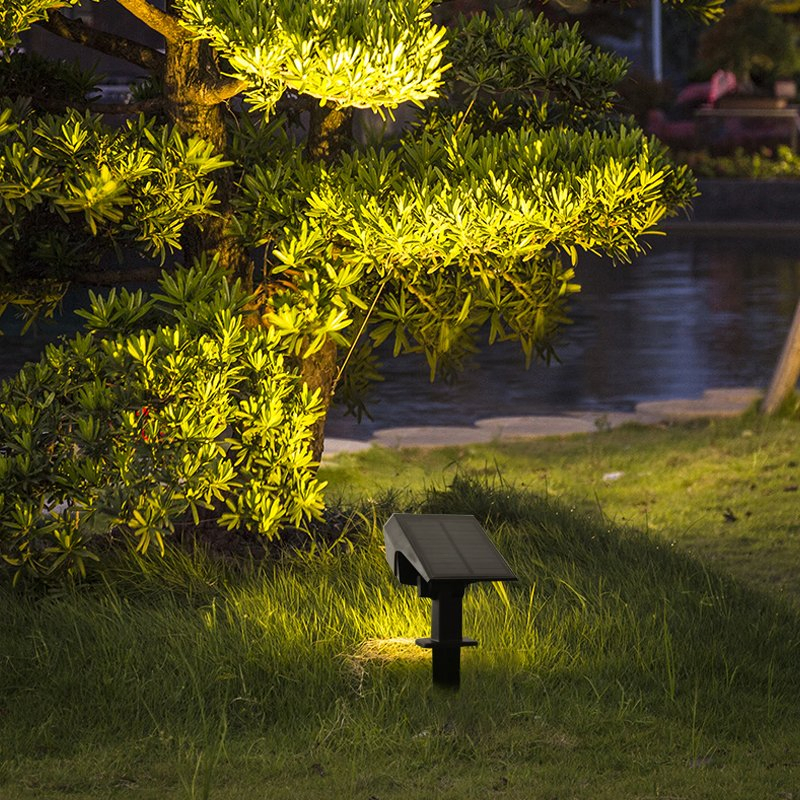 Waterproof Solar Tree Spotlight for Yard Decor Solar Lawn Light