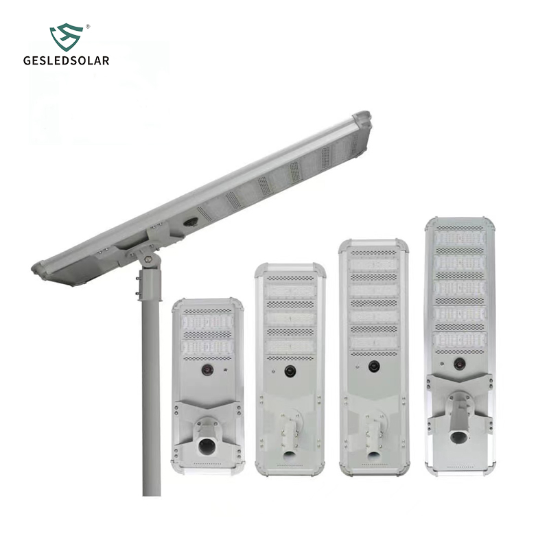 Supplier of 7m50W LED Solar Decorative Die-Casting Aluminum Smart Camrera Solar Street Light