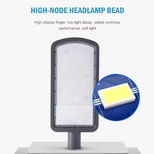 Wholesale Price Parking Lot Lighting Outdoor Waterproof IP66 Aluminum Streetlight 30W 50W 100W 150W 200W 300W LED Street Light All in One Solar Street Light