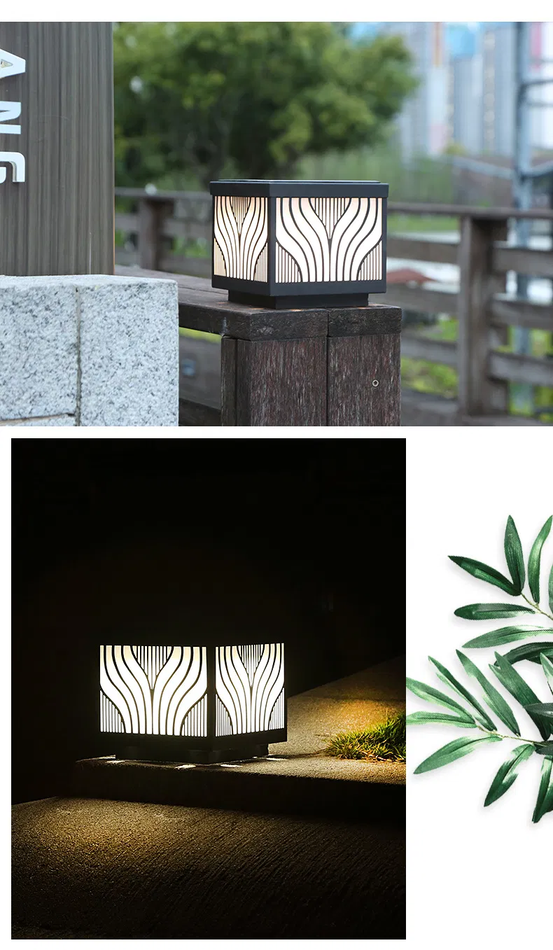 Solar Post Light 11