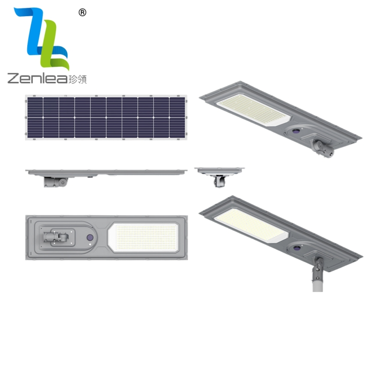High Quality Outdoor Waterproof Aluminum Housing IP65 SMD LED Solar Street Light