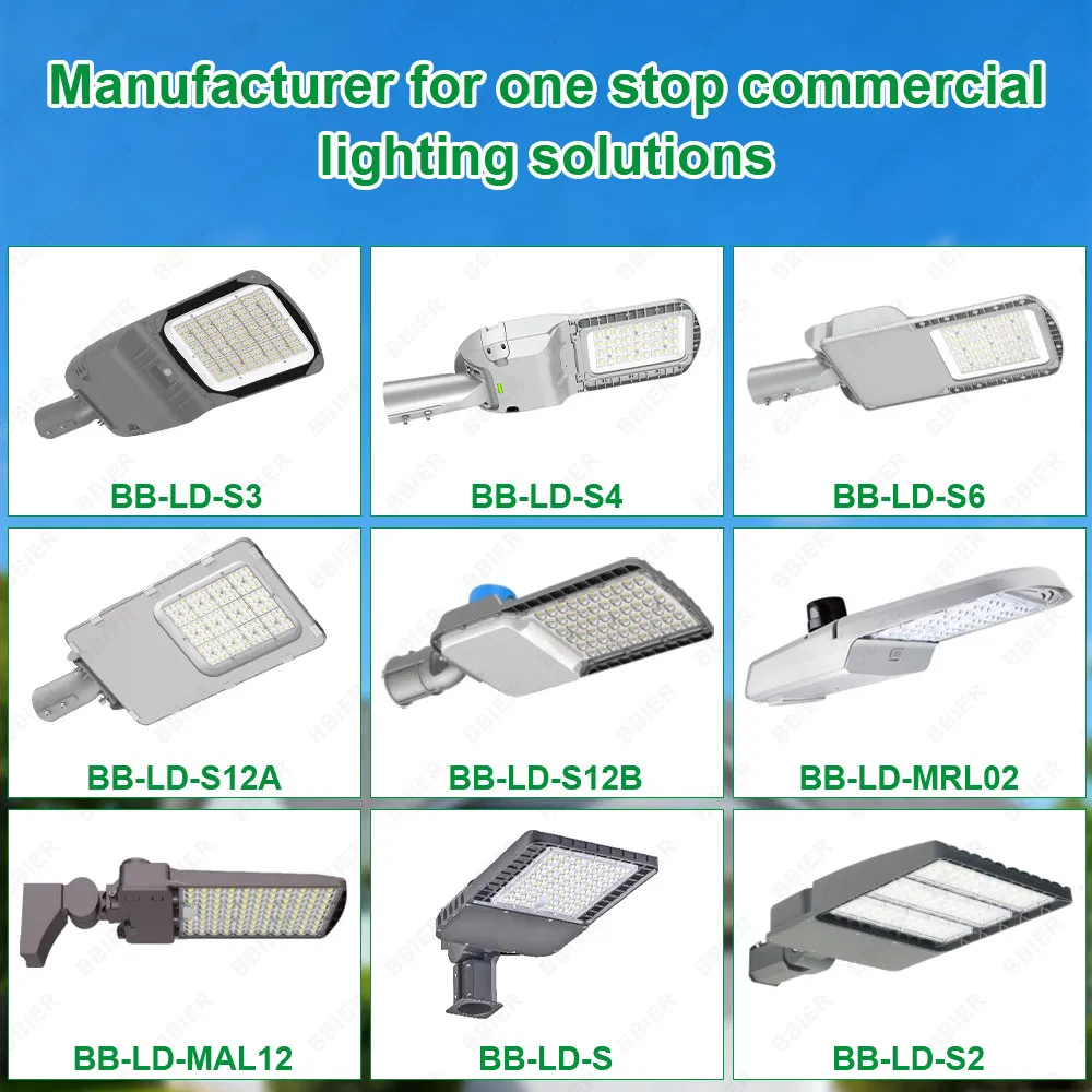 Aluminum Outdoor IP66 Highway Parking Lot Area Light LED Solar Street Lighting