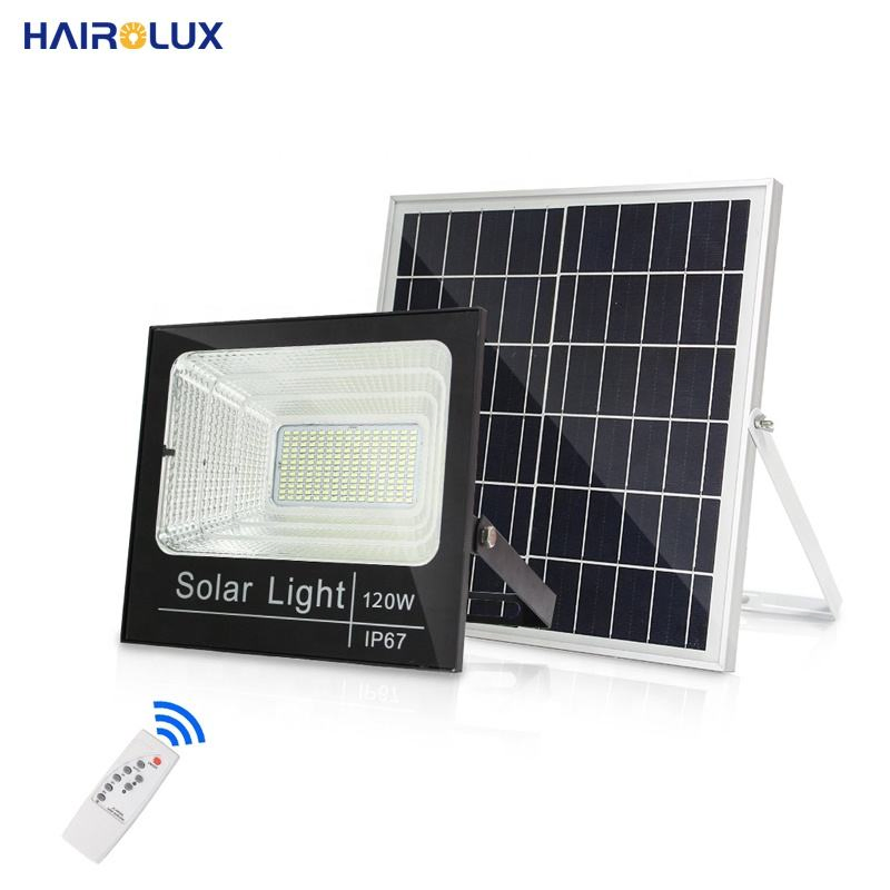 Waterproof Solar Floodlight for Outdoor Security and Illumination