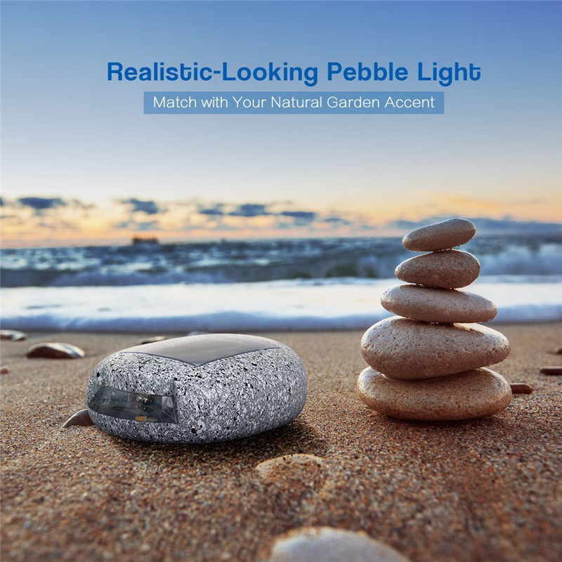 Waterproof Solar LED Light Solar Path Paver Stones
