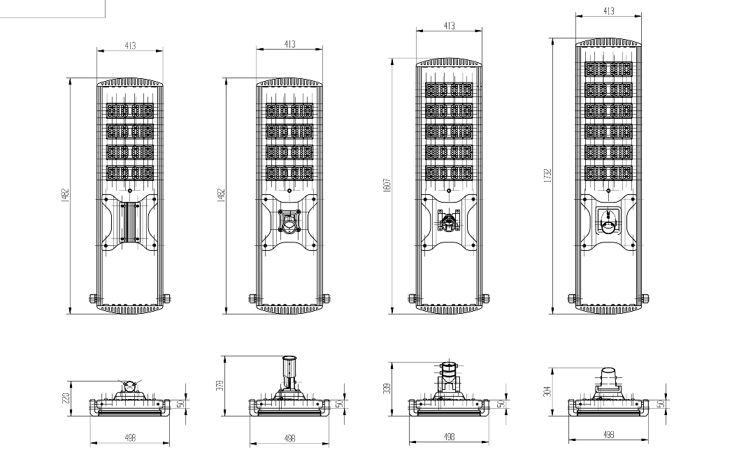 Qingdao Seiving Solar Street Lights for Outside Public Area