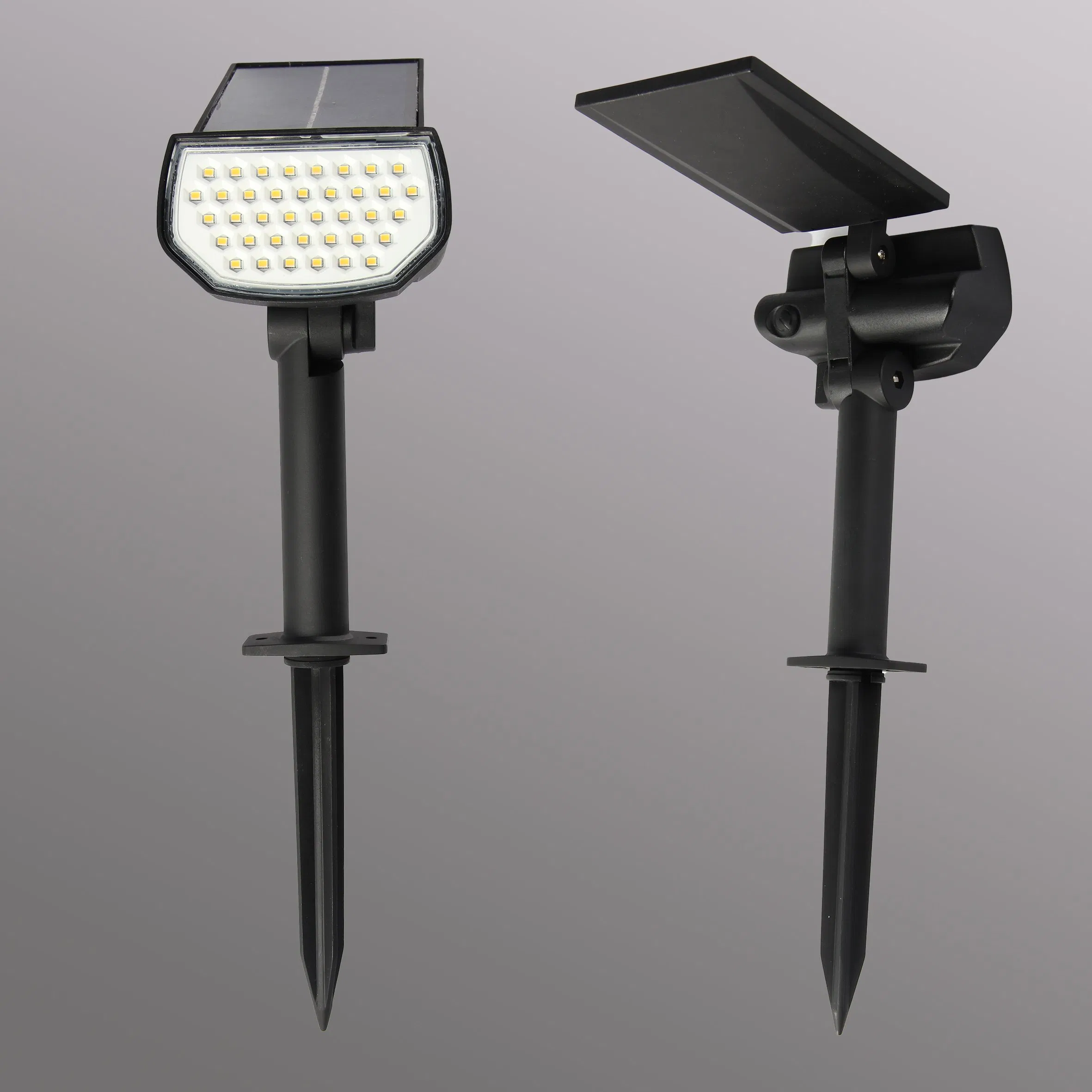 Solar Powered LED Garden Spike Lights for Outdoor Use