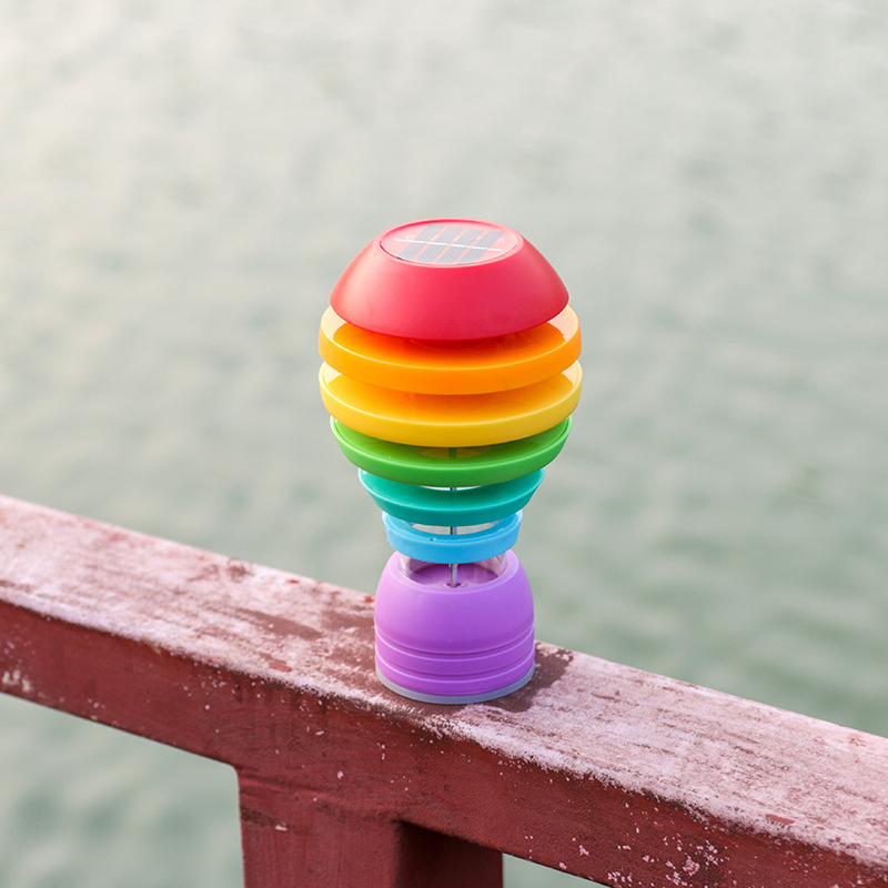 Waterproof Solar LED Outdoor Bowling Ground Light Decorative Garden Path Courtyard Lawn Lamp