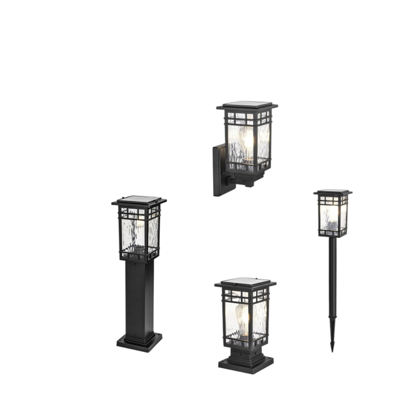 Solar LED Ground-Mounted Seven-Color Lawn Garden Light