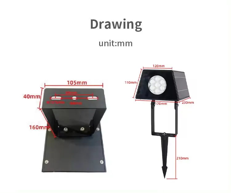 Solar Outdoor Spot Light