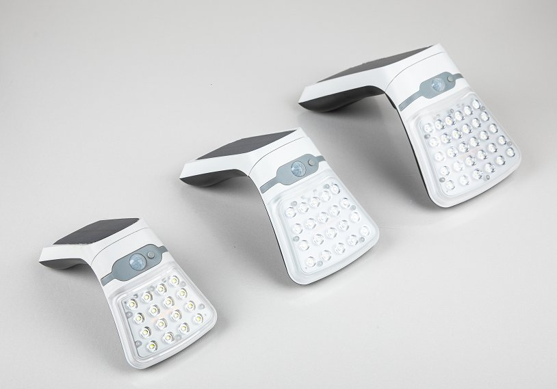 Outdoor Solar Sensor LED Wall Lamp Garden Street Lamp Security Wall Light