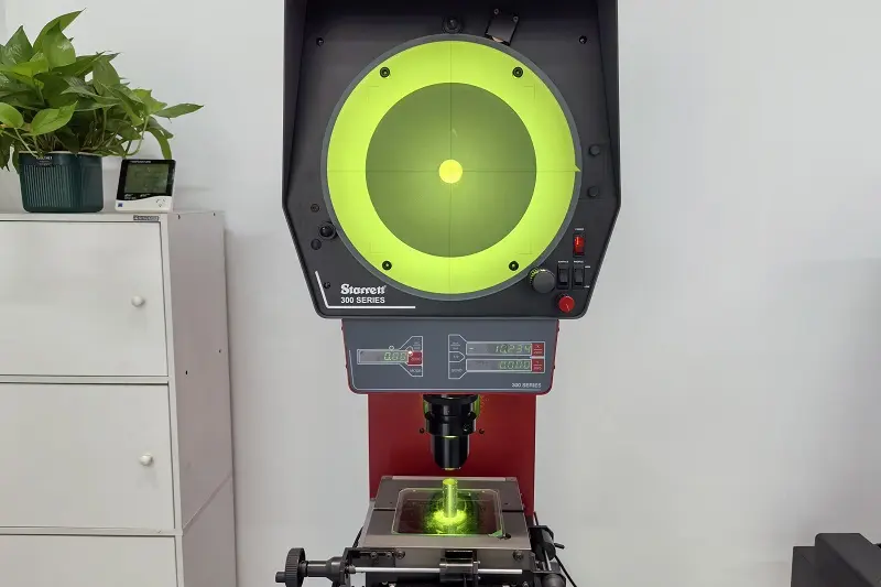 CNC turning lathe close-up of cutting tool, precision machining