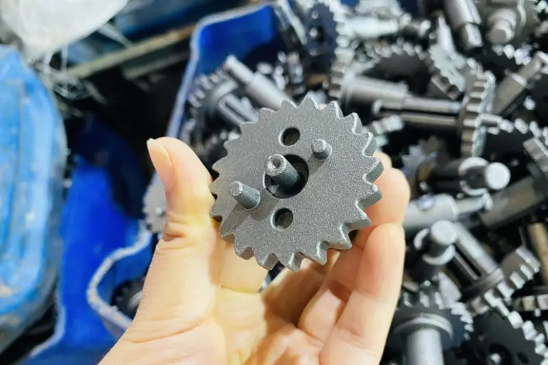 Metal Investment Casting Carbon Steel Gear for Mechanical Transmission
