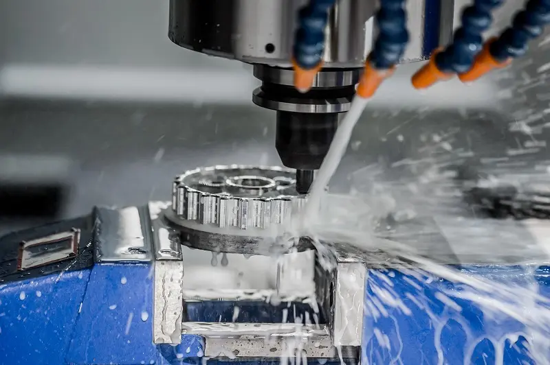 5-axis CNC milling for titanium alloy precision parts