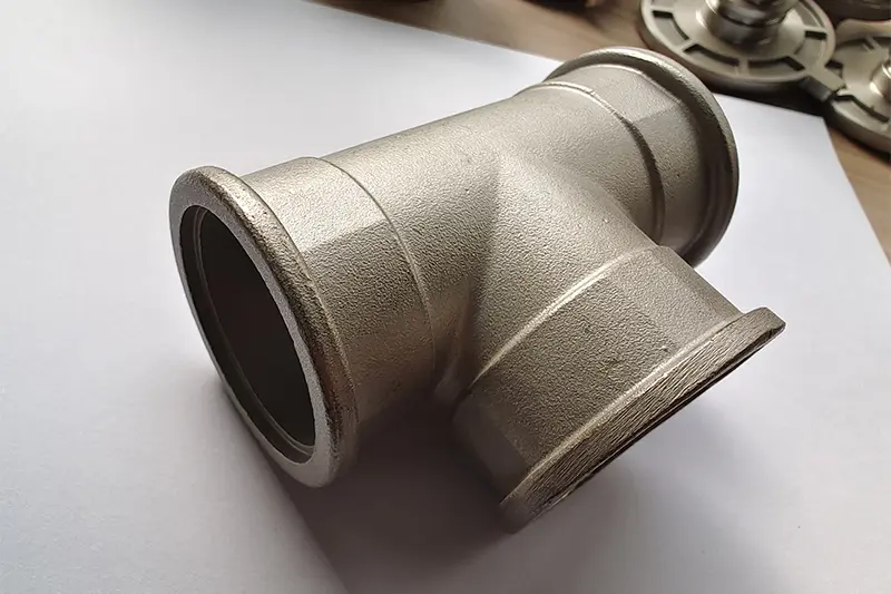 Marine Pipeline Tee Casting Fitting Component