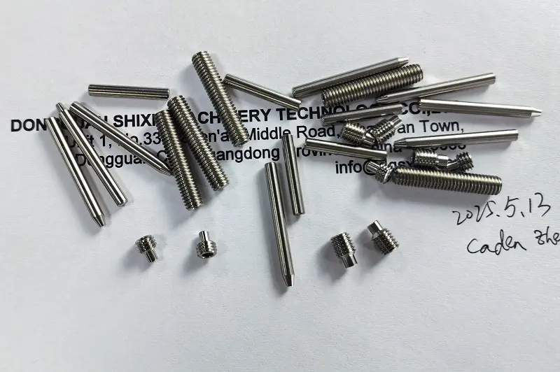 Titanium alloy CNC turning parts with high strength