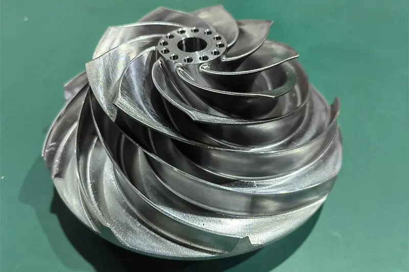 CNC machining of stainless steel parts for food machinery