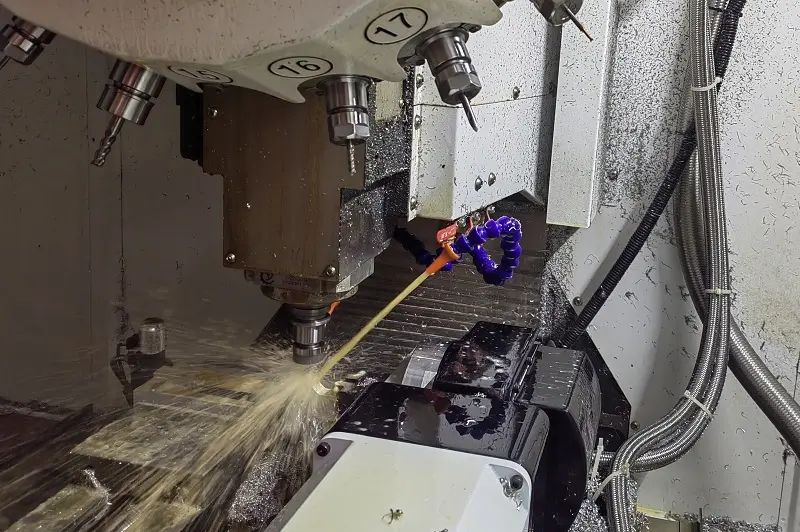 CNC milling service for construction industry, heavy-duty metal parts