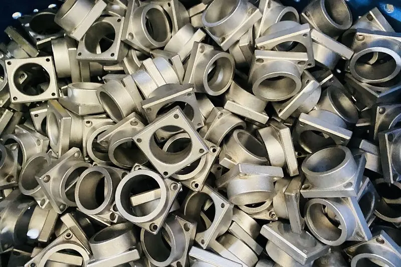 Metal Investment Casting Alloy Steel Connector for Marine Equipment
