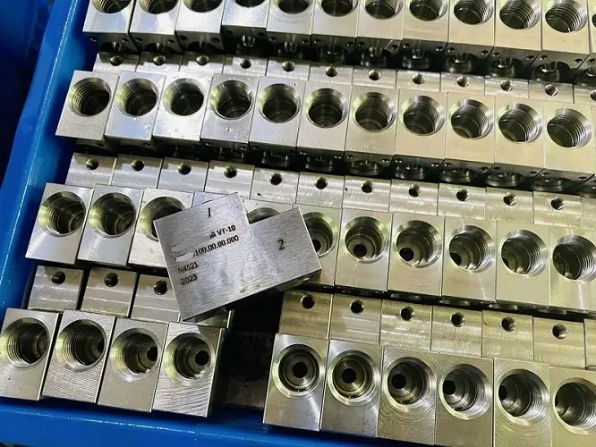 CNC milling parts for hydraulic systems, valve core components