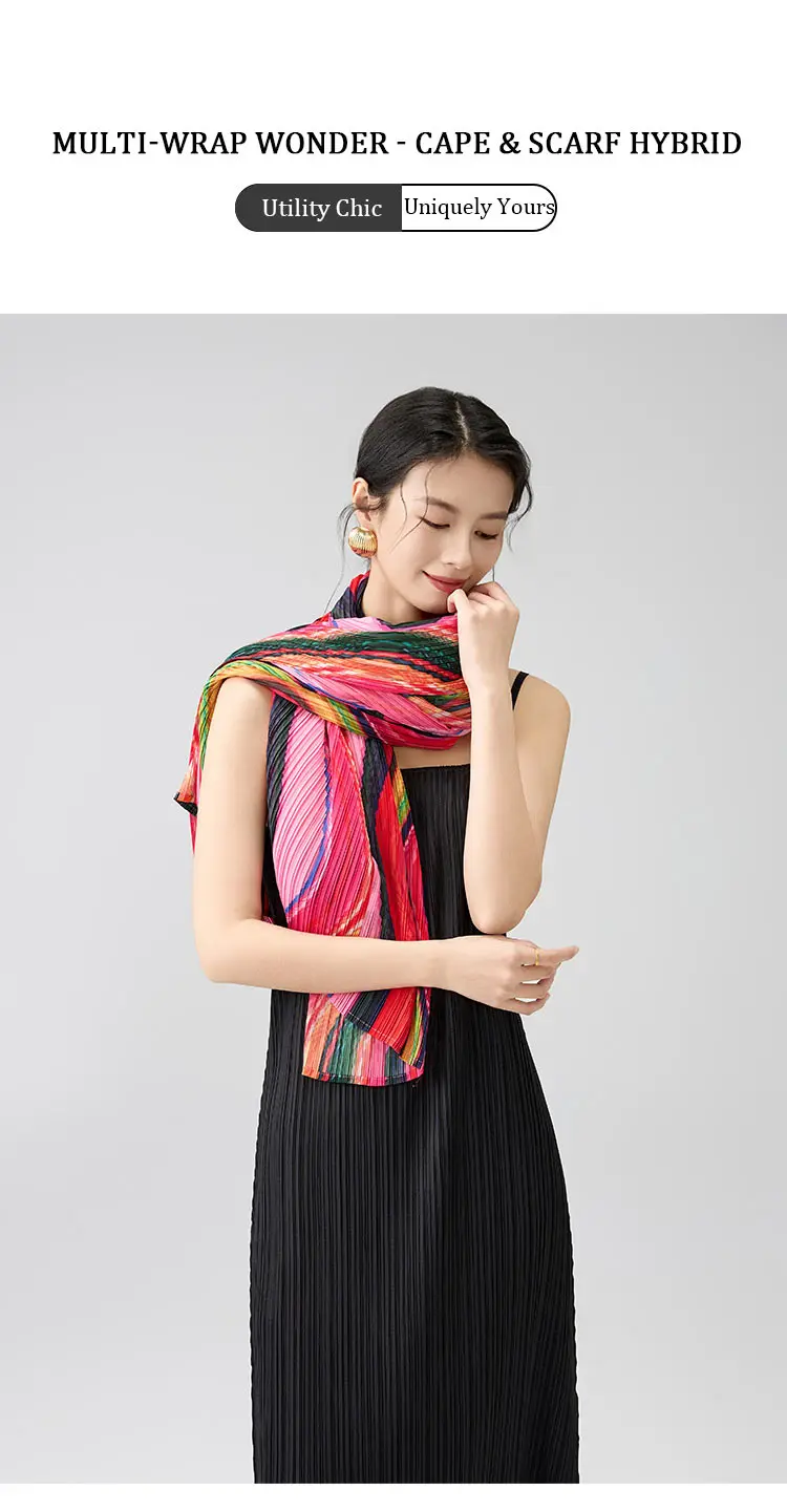 Pleated Poncho Top 5
