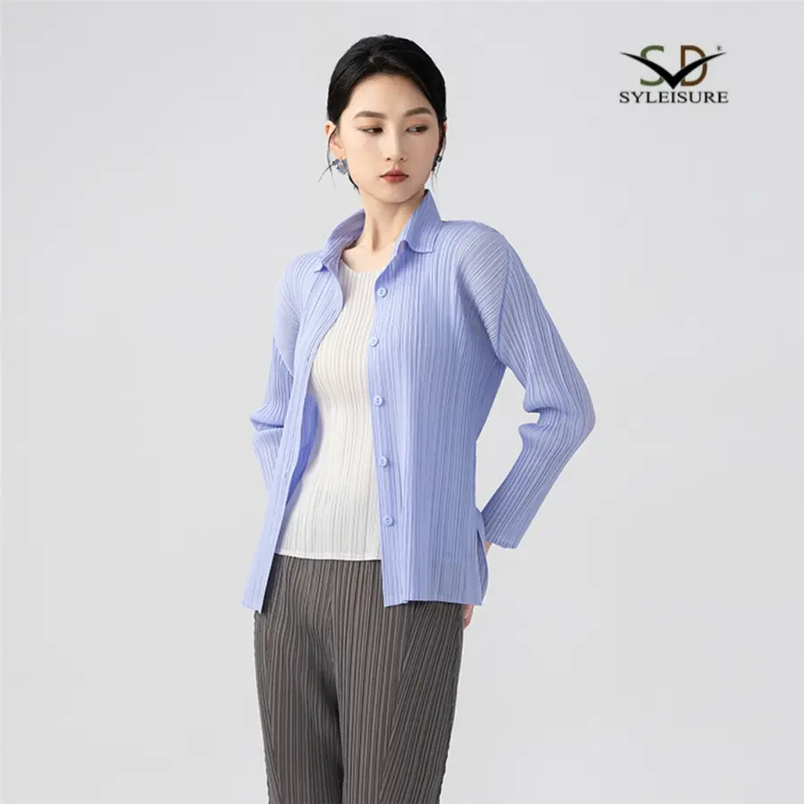 Best Women's Pleated Long - Sleeve Shirt Companies, Product